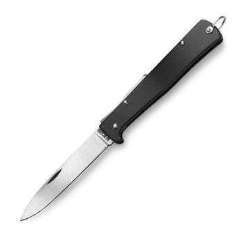 10436 Folding knife OTTER "Mercator" series carbon black + clip