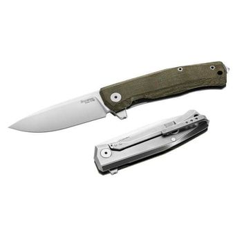 MT01.CVG Lionsteel Klappmesser "Myto" Titanium/Micarta