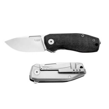 NA01.CVB Lionsteel Klappmesser "Nano" Micarta