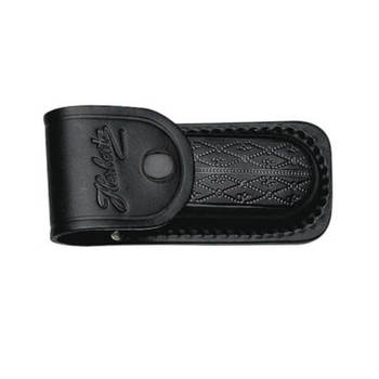 2657110 herbertz black leather knife case