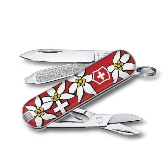 0.6223.840 Victorinox Swiss Pocket Knife Classic Edelweiss