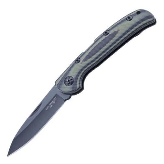 598711 Taschenmesser Herbertz G10 grün und schwarz