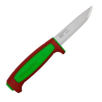 MO14281 Outdoor-Messer Mora Basic 511 rot/grün Carbon Edition 2024