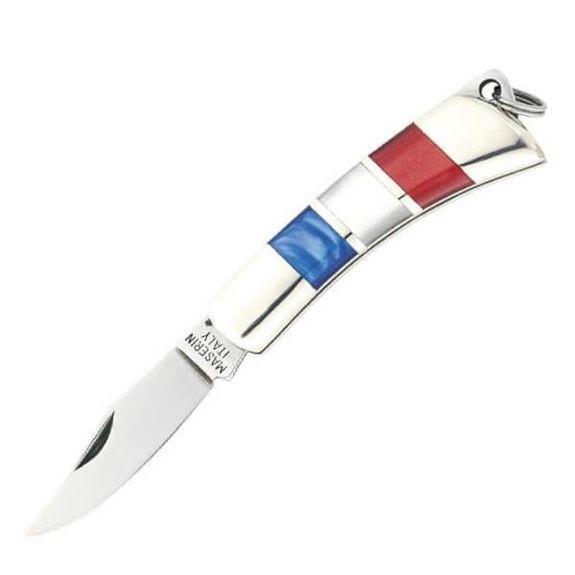 MAS6707 Maserin folding knife French flag
