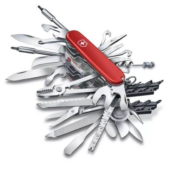 Victorinox Swisschamp XXL Swiss Army Knife red