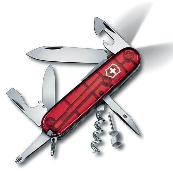 1.7804.T Victorinox Spartan Lite Ruby Swiss Army Knife