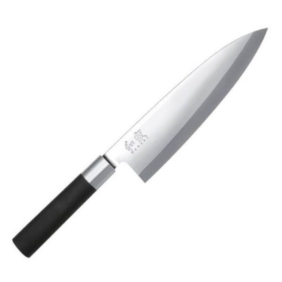 6710.D Deba Kai Wasabi black stainless steel knife