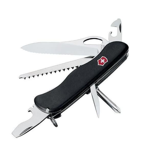 0.8463.MW3 Couteau suisse Victorinox Trailmaster military noir