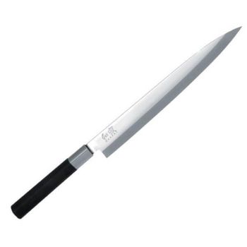 6724.Y Yanagiba Kai Wasabi black stainless steel knife