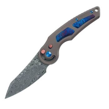 FX.555DPB Fox "JUPITER" Damast Klappmesser