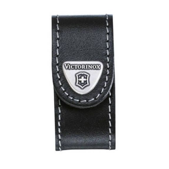 4.0518.XL Victorinox-Lederetui für Minichamp und Modelle mit USB-Stick.