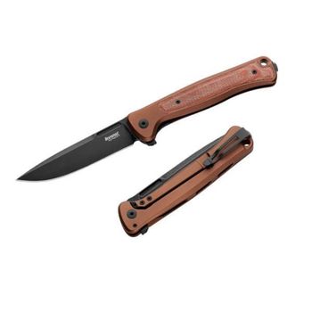 SK01A.EB Lionsteel Klappmesser "Skinny" Aluminium und Micarta
