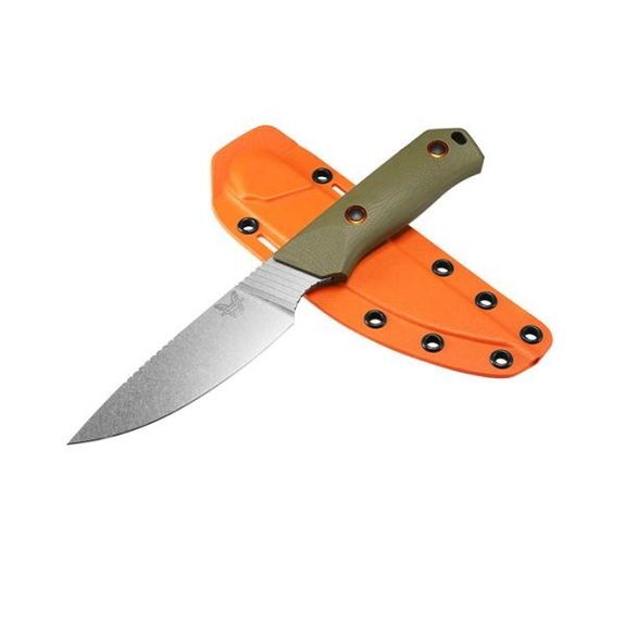 BEN15600-01 Benchmade fixed hunting knife Raghorn®️ satin-finish blade