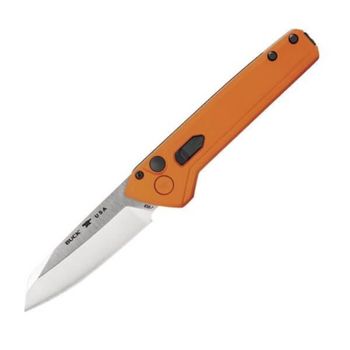 BU0838ORS Automatikmesser Buck Deploy Orange Wharncliffe