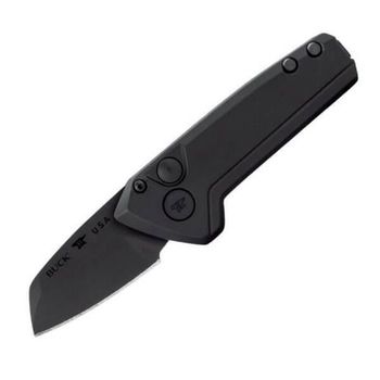 0839BKS1 Couteau automatique Buck mini Deploy Blackout