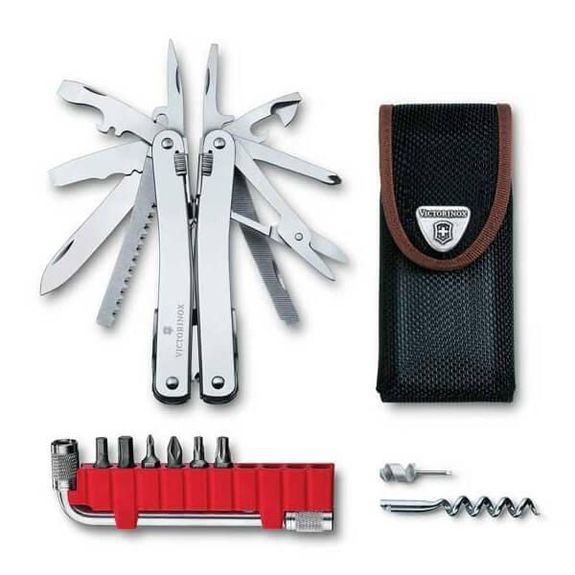 3.0235.N Swisstool Victorinox Spirit X Plus avec étui en nylon