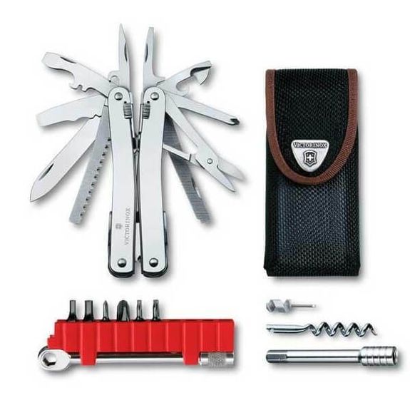 3.0236.N Swisstool Victorinox Spirit X Plus Ratchet with nylon sheath