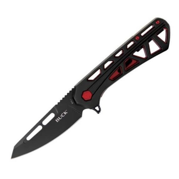 BU0811BKS Couteau pliant tactique Buck Trace OPS noir