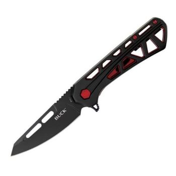 BU0811BKS Couteau pliant tactique Buck Trace OPS noir