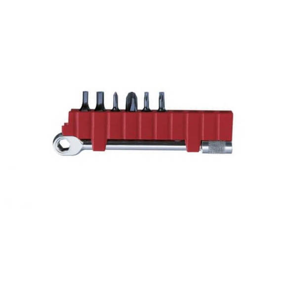 3.0306 Support + clé à cliquet + embouts Swisstool