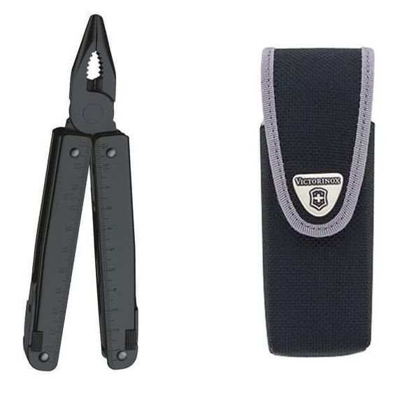 Victorinox Swisstool black with nylon case - Main Image
