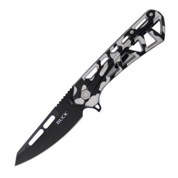 BU0813CMS Buck Mini Trace Tactical Folding Knife OPS camouflage