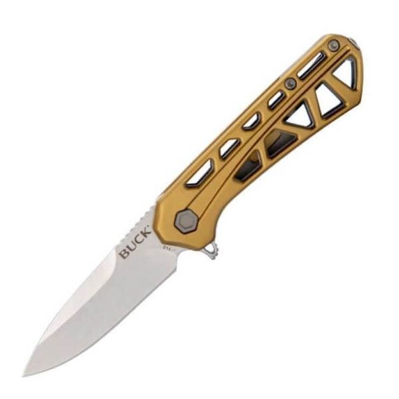 BU0814BRS Couteau pliant EDC Buck Mini Trace bronze