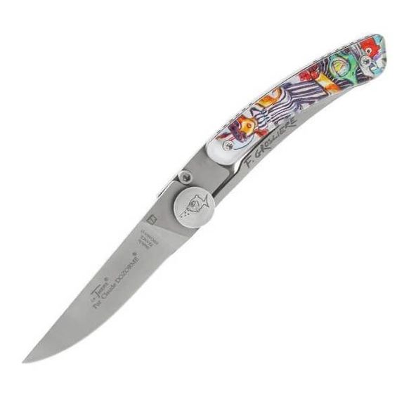 4973.FG2 Le Thiers® Claude Dozorme liner Lock knife