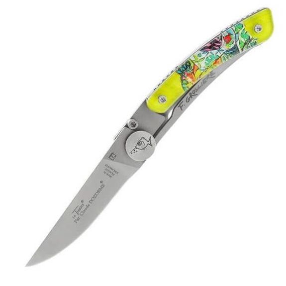 4973.FG3 Le Thiers® Claude Dozorme liner Lock knife