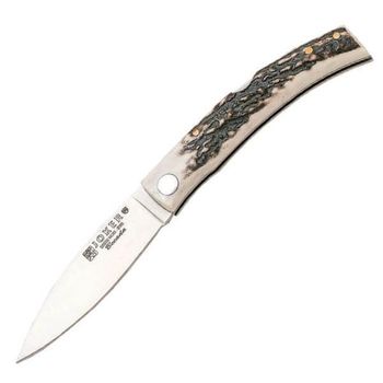 Couteau fixe Joker Corzo lame 100 mm manche bois olivier - Couteaux