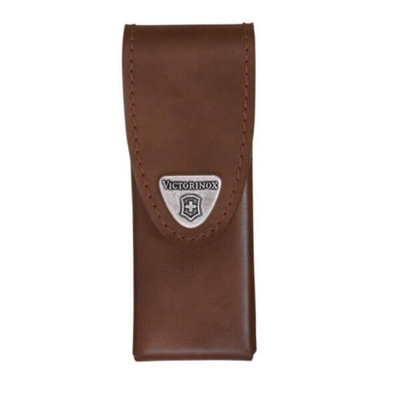 4.0822.L Etui pour couteau suisse Victorinox Swisstool Spirit cuir marron