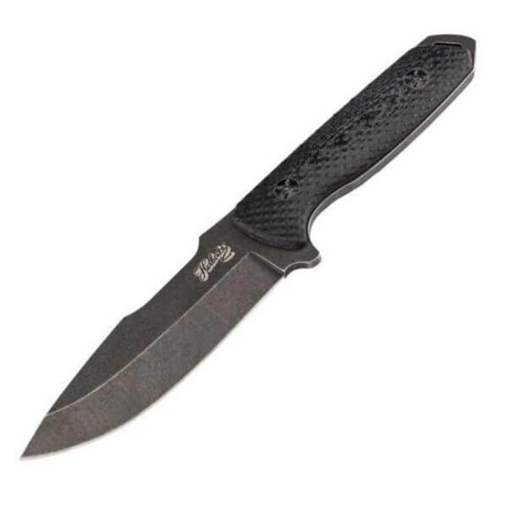 HE.55013 Herbertz Blackwash G10 dagger black/green