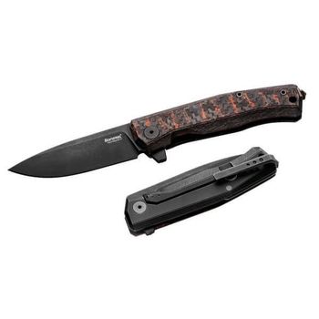 MT01.MCSS Lionsteel Klappmesser „Myto“ Carbon Snake Skin