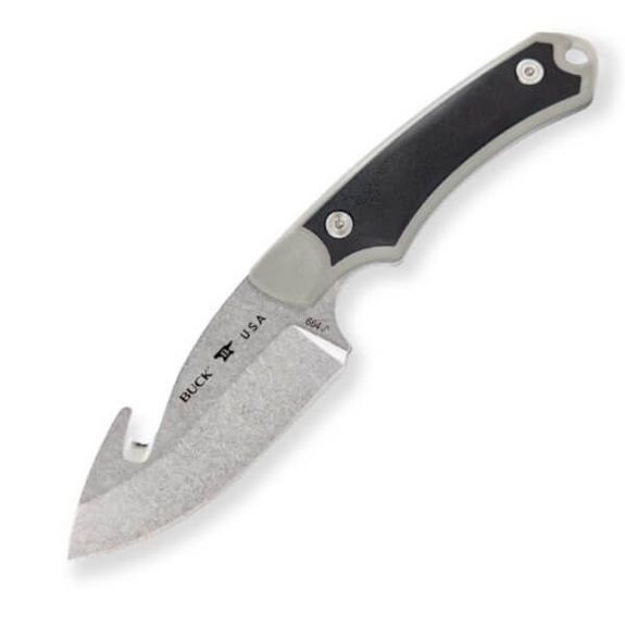 BU0664.GYG Buck Alpha Hunter Select grey Guthook hunting knife