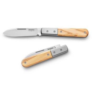 CK0111.UL Lionsteel Klappmesser „Roundhead Barlow“ Olivenholz