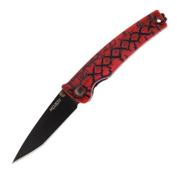 MC.004024 Mcusta Katana folding knife red