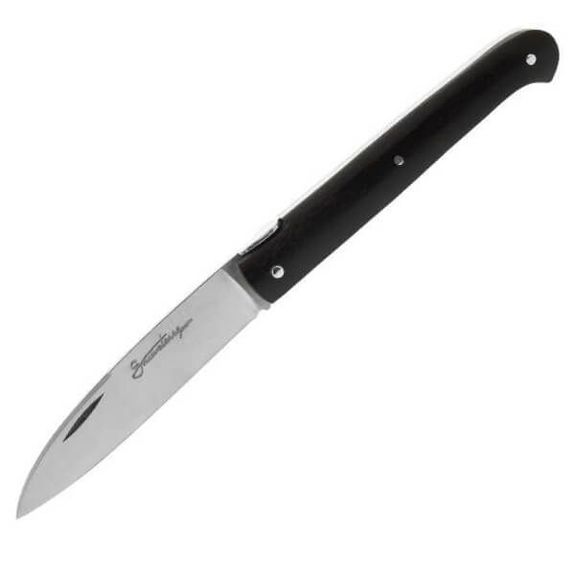 78100 Sauveterre Regional folding knife, full Ebony handle