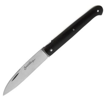 78100 Sauveterre Regional folding knife, full Ebony handle
