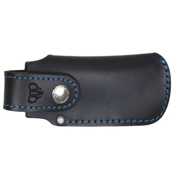 ET604NA Cudeman Marinera Taschenmesser-Etui aus schwarzem Leder