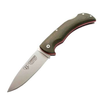 C345F-Cudeman Athenea folding hunting knife green