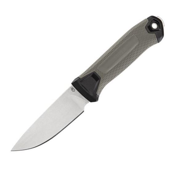 GER009260 Gerber Strongarm Camp Green fixed bushcraft knife