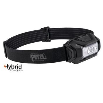 E069BA00 Petzl ‘Aria 1’ black or camo headlamp for hunting and fishing