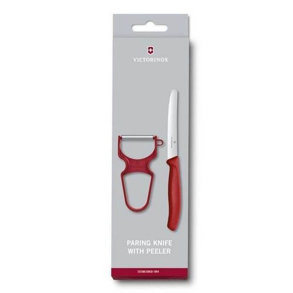 6.7111.23 Set 2 pieces Victorinox Swissclassic red