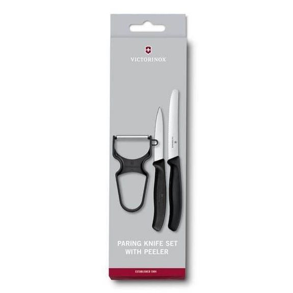 6.7113.35 Set 3 pieces Victorinox Swissclassic black