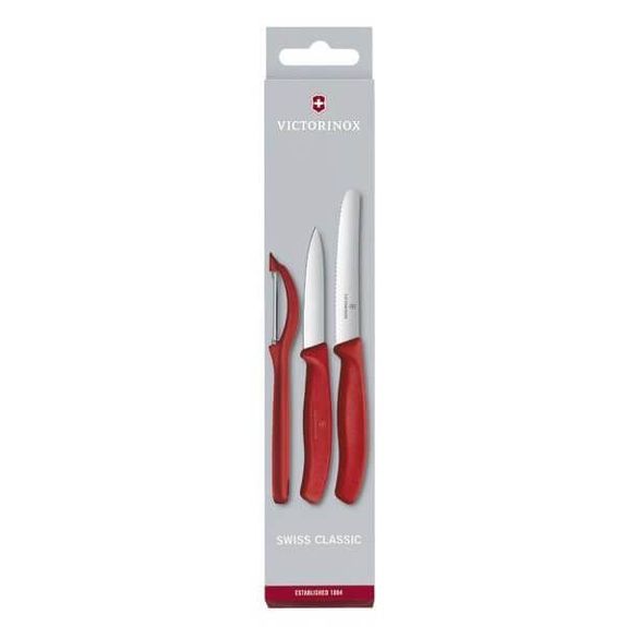 6.7111.31 Victorinox Swissclassic 3-piece set red