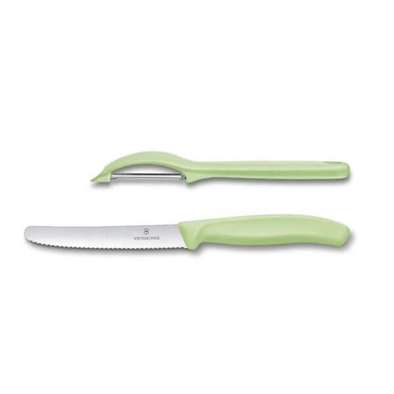 6.7116.21L jeu de 2 pièces Victorinox Swiss Classic en vert ou rouge