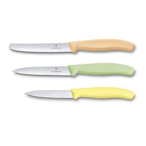 6.7116.34L2 Jeu de 3 couteaux Victorinox Swiss Classic pastel 2