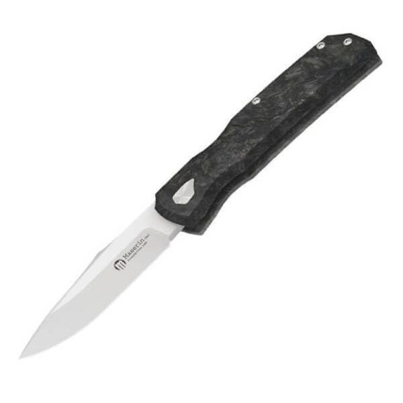 502.N Maserin ‘Power’ folding knife carbon black