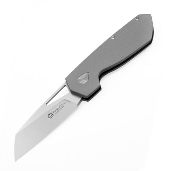 371.G10G Klappmesser Maserin „W2“ G10 grau