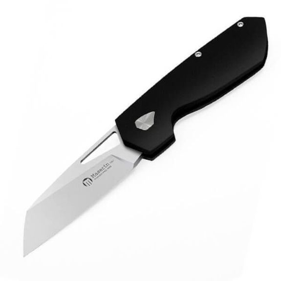 371.G10N Klappmesser Maserin „W2“ G10 schwarz